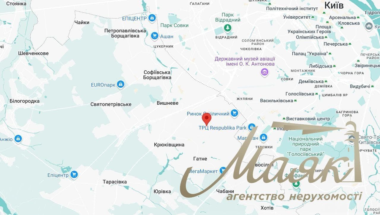 House for sale 131m2 in a cottage town with. Kryukovshchyna, Kyiv-Svyatoshynskyi district.