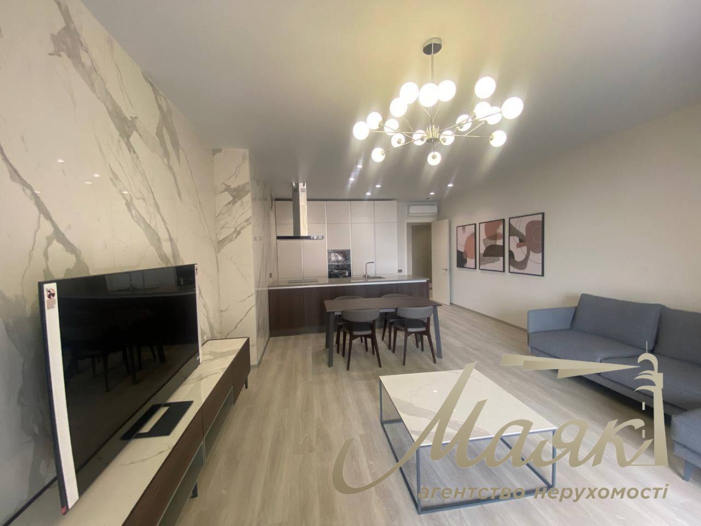 Rent of a 3-room apartment in the Atlantic residential complex at 118 Antonovich Street.