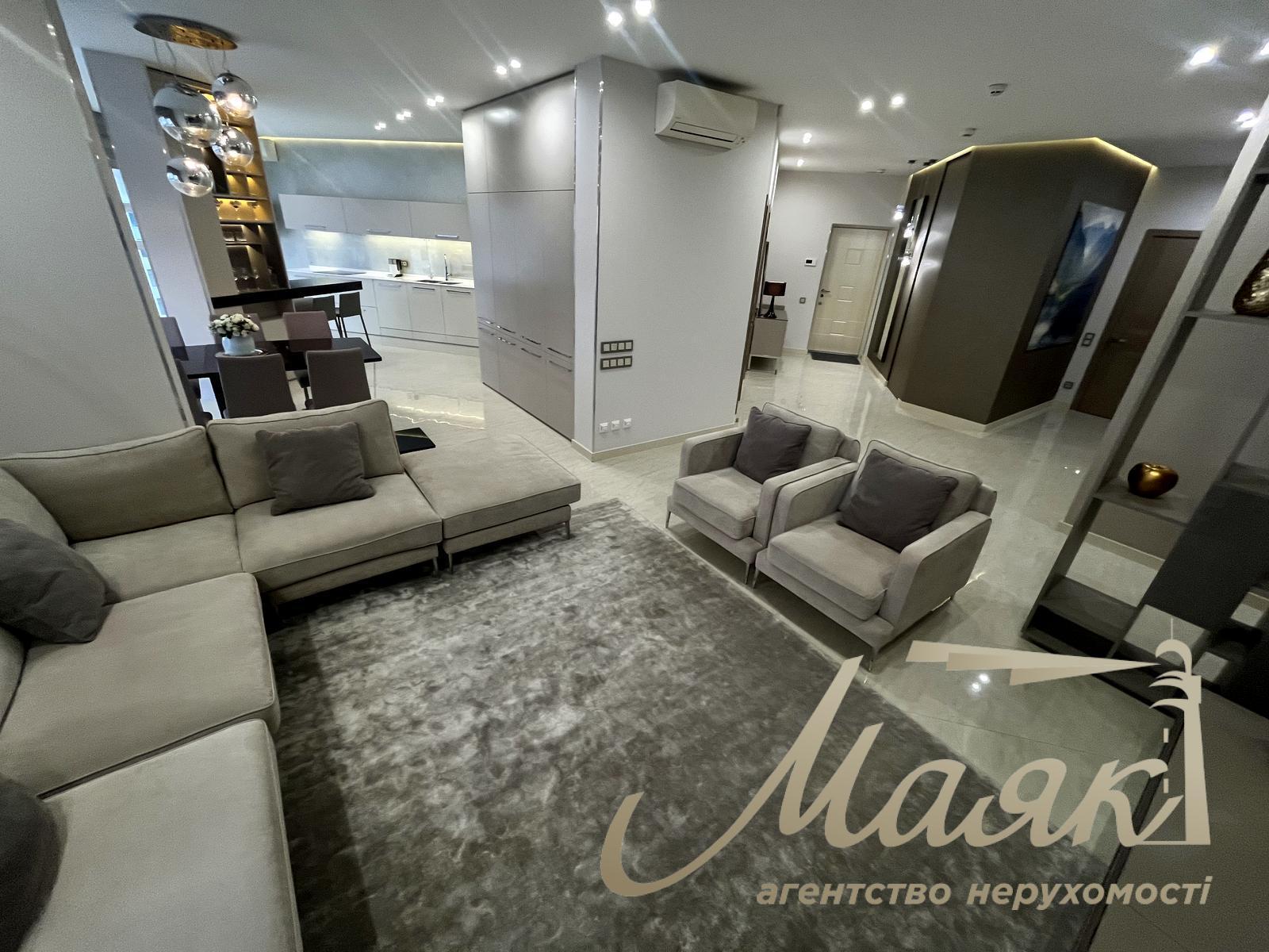 Оренда 4-кімнатної квартир 190 м² ЖК Новопечерські Липки, вул. Драгомирова, 20, Печерський район.