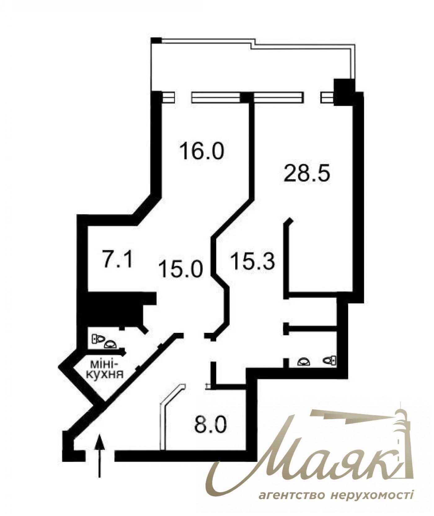 Аренда офиса 115м2 в БЦ Олимпийский, ул. большая Васильковская 72.