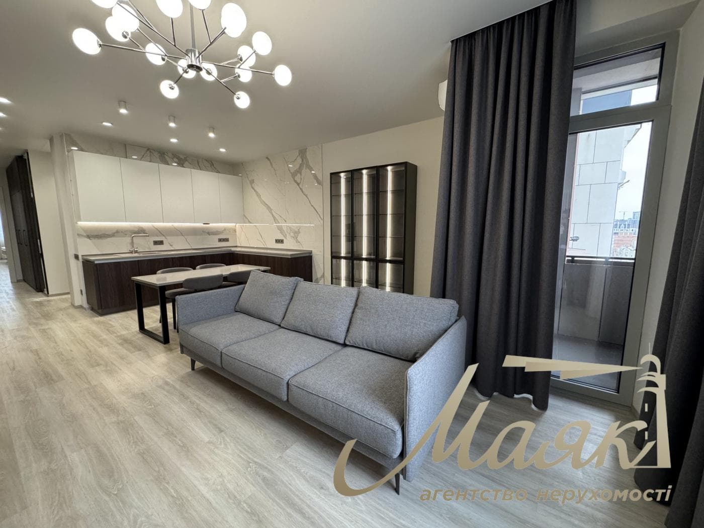 4-room apartment for rent on Antonovych Street, Atlantic Residence Center, Holosiivskyi District—Pets Allowed