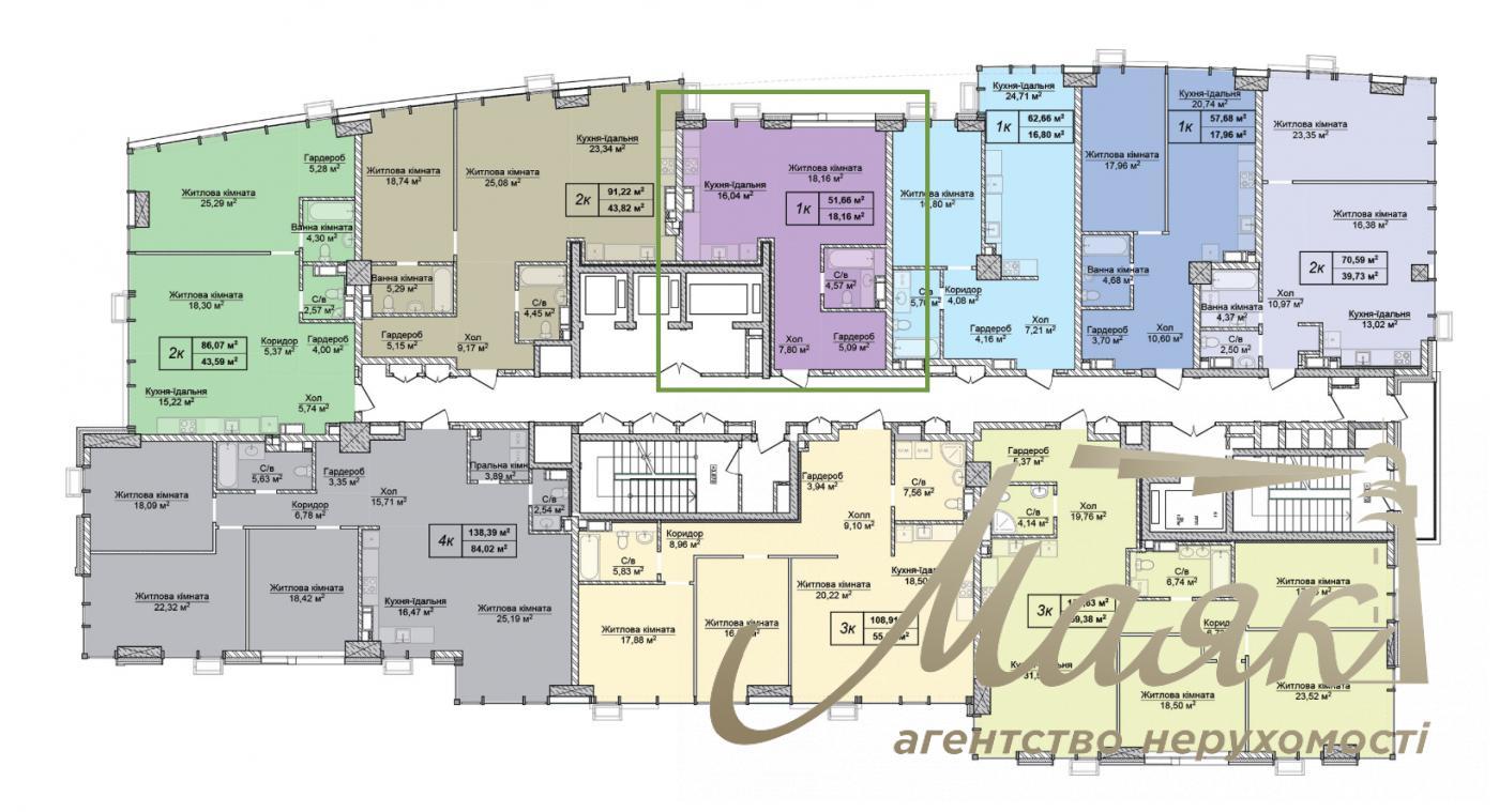 Apartment for sale 108 m2 in LCD Novopecherskie Lipki Dragomirova 7 turn