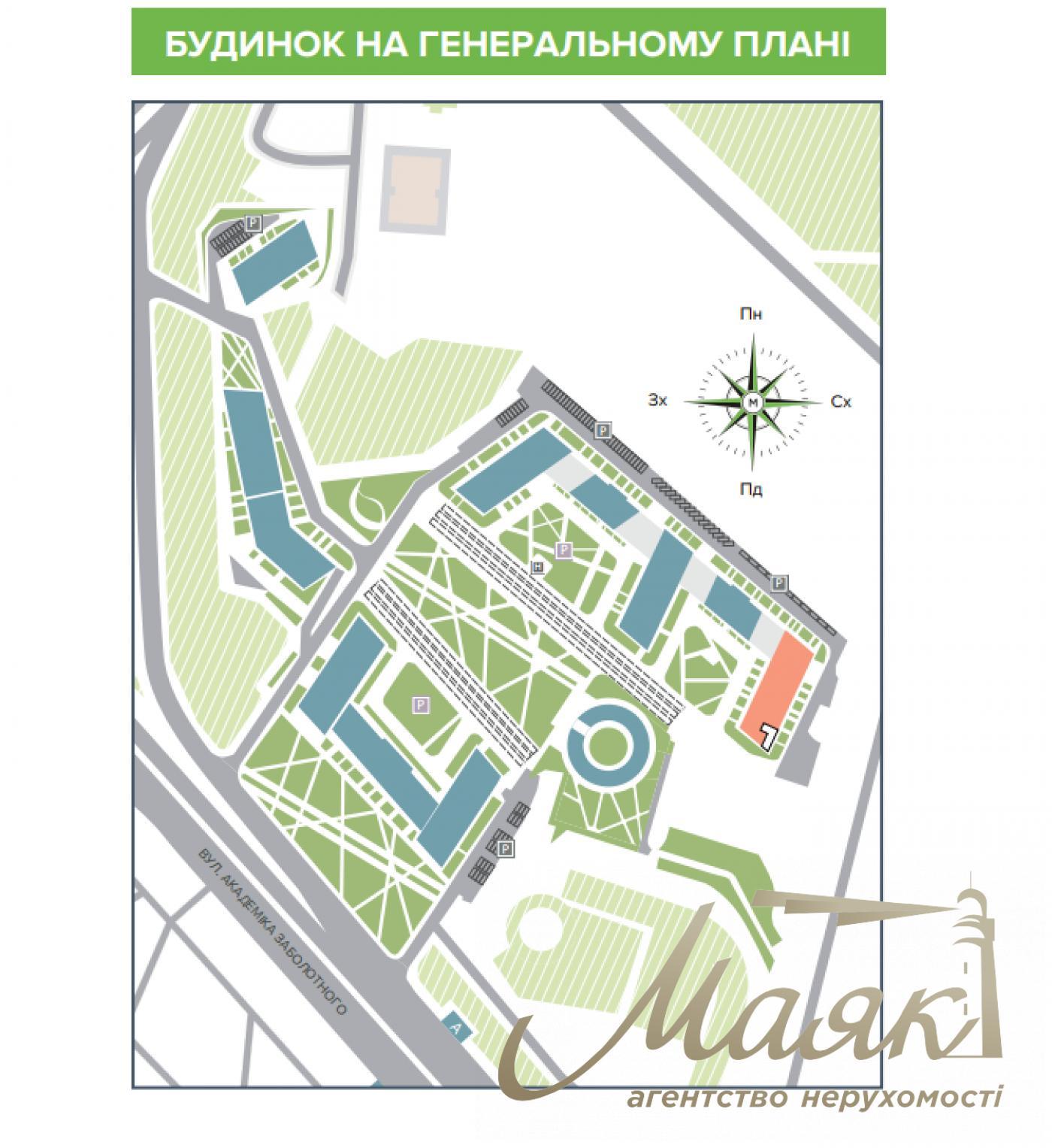 Продаж видової 2-кімнатної квартири 59 м2 у ЖК Метрополіс, Теремки