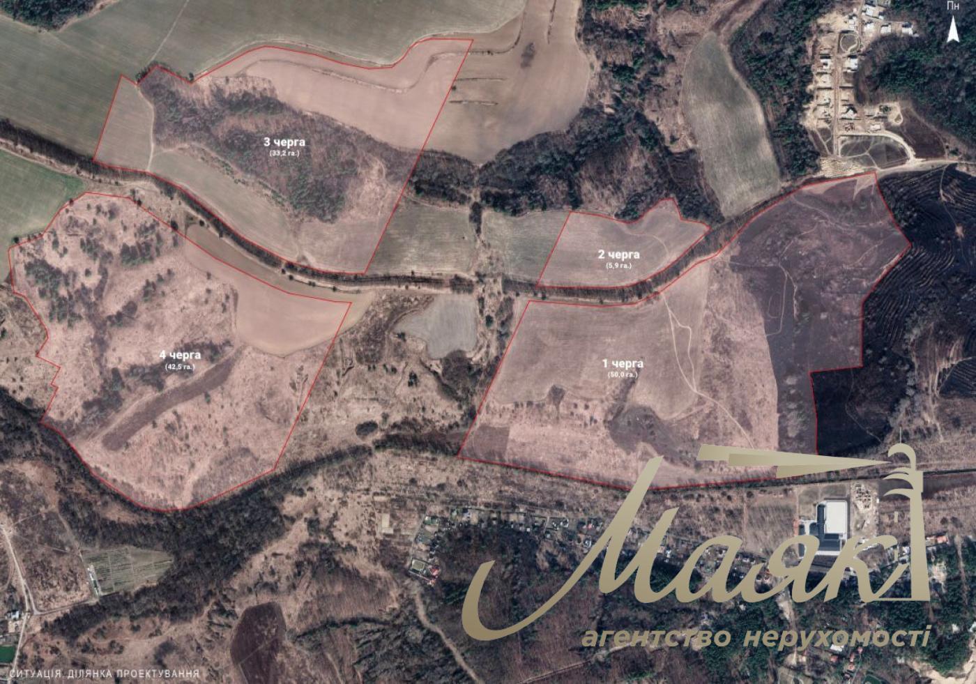 Sale of land for a cottage town, Khodosovka village