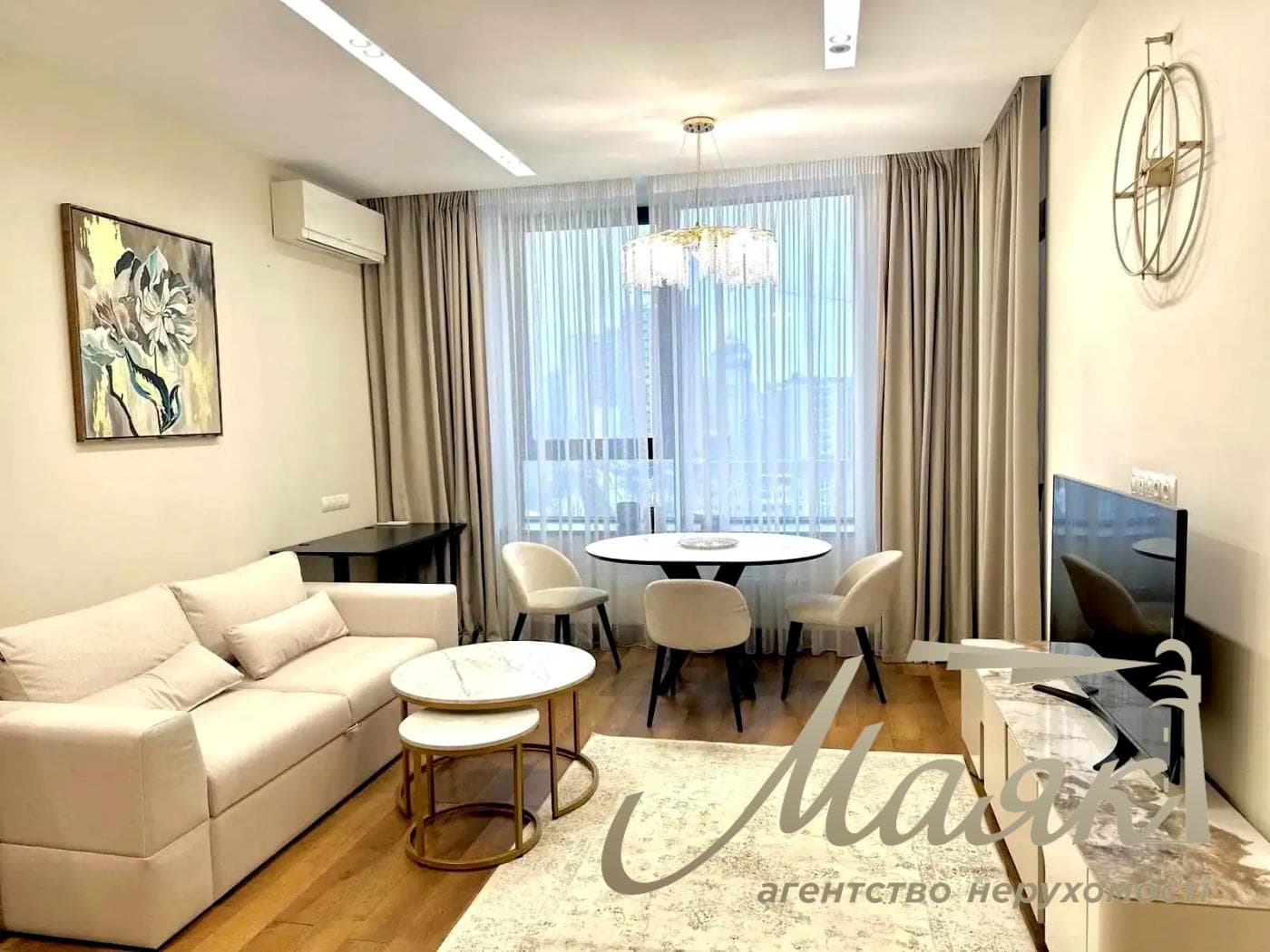 Аренда энергонезависимой квартиры 58 м² в ЖК Tetris Hall, Печерск
