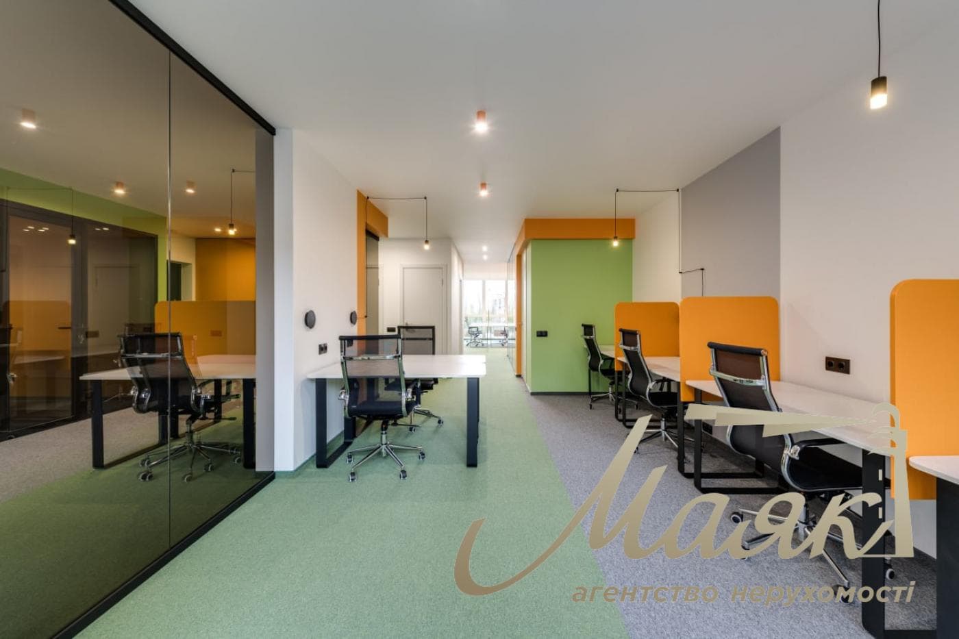 Rent a private office in the "French Quarter 2" residential complex, 3-A McKenna Street, Pechersk.