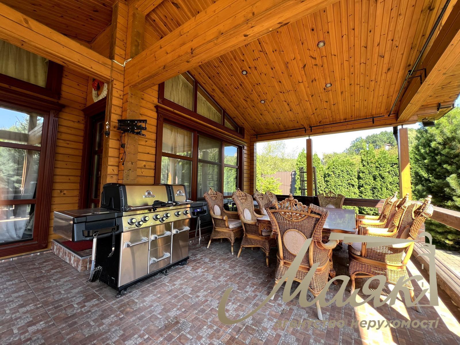 Оренда 1-поверхового будинку 236м2 в с. Лісники, Новообухівський напрямок, Київська область.