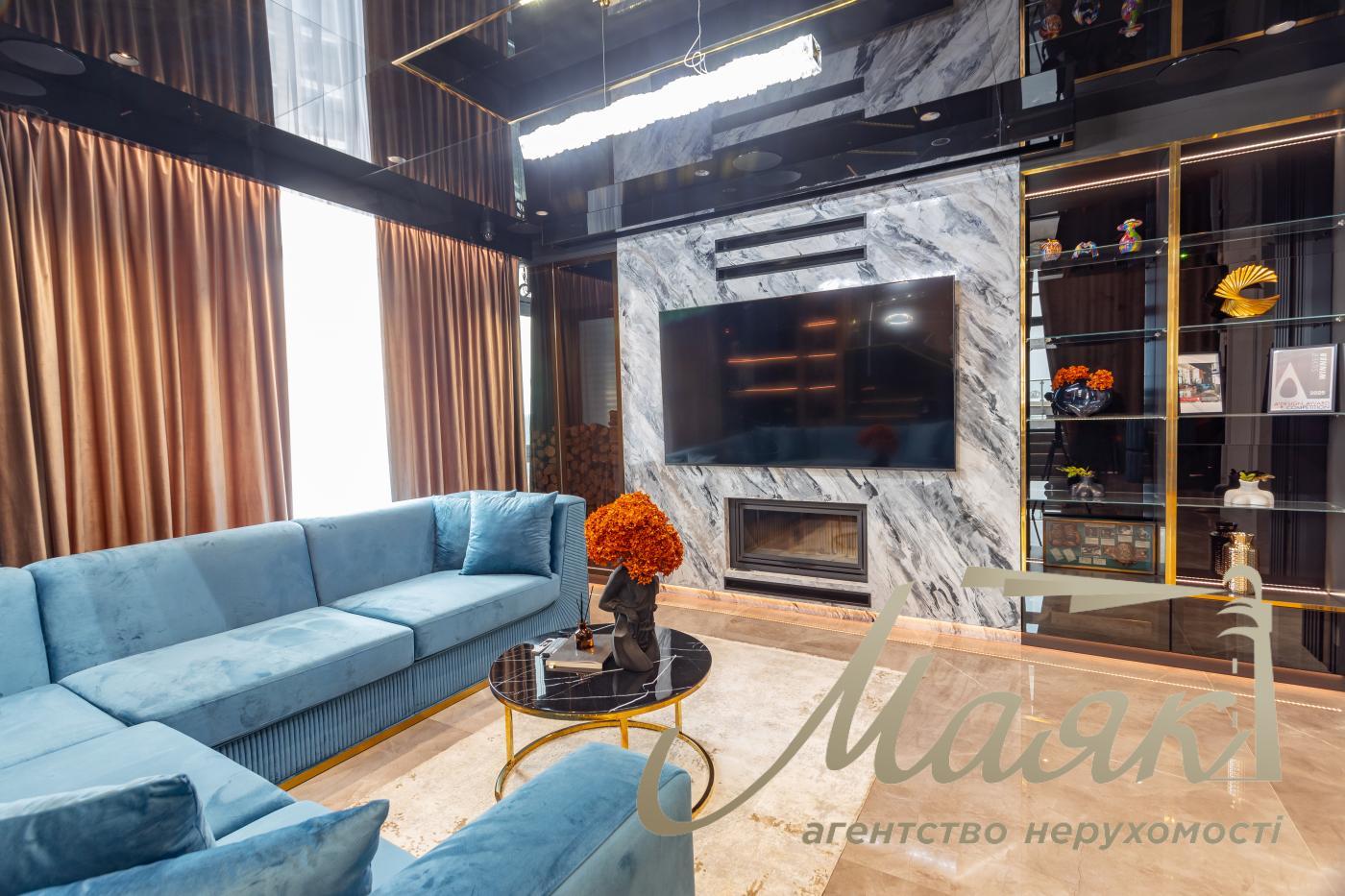 Продаж пентхауса 195 м² з терасою та дизайнерським ремонтом у ЖК Park Avenue VIP, Київ