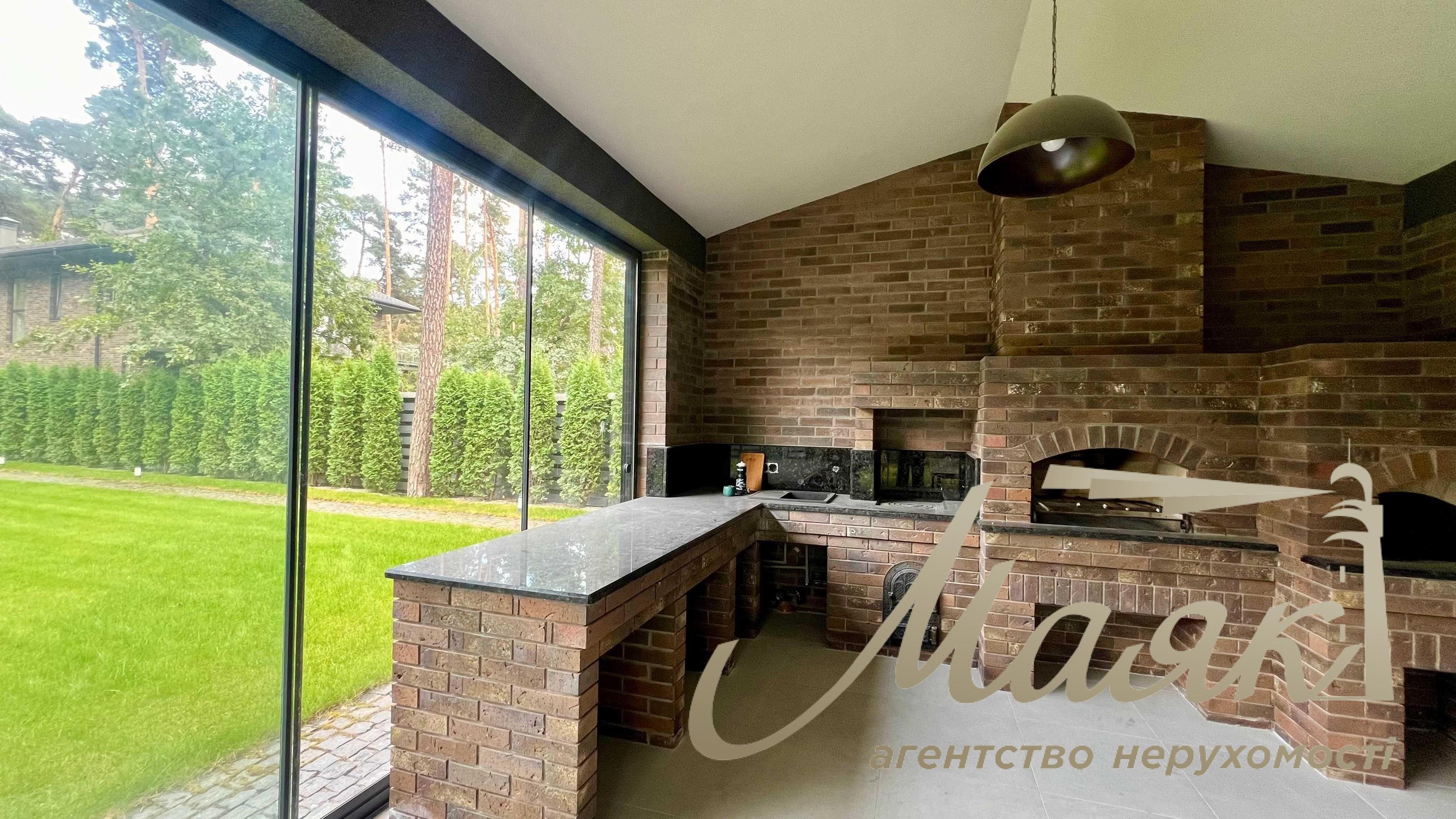 Продажа нового дома в невероятно живописном месте среди сосен, пгт Плюты, Киевская область, Обуховский район.