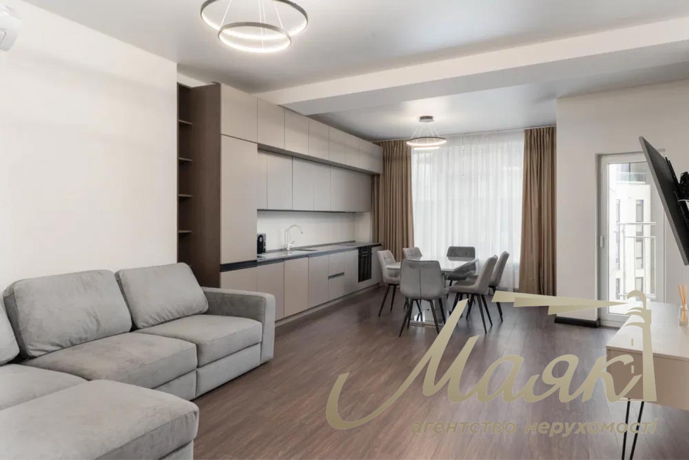 Rent 4-bedroom apartment in Residential Complex Busov Hill, Buslovskaya str. 12, Pechersk.