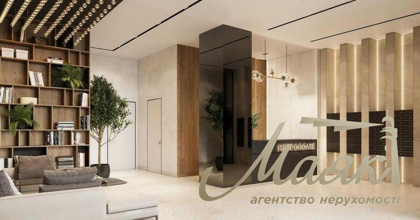 Продаж видової 2-кімнатної квартири 59 м2 у ЖК Метрополіс, Теремки