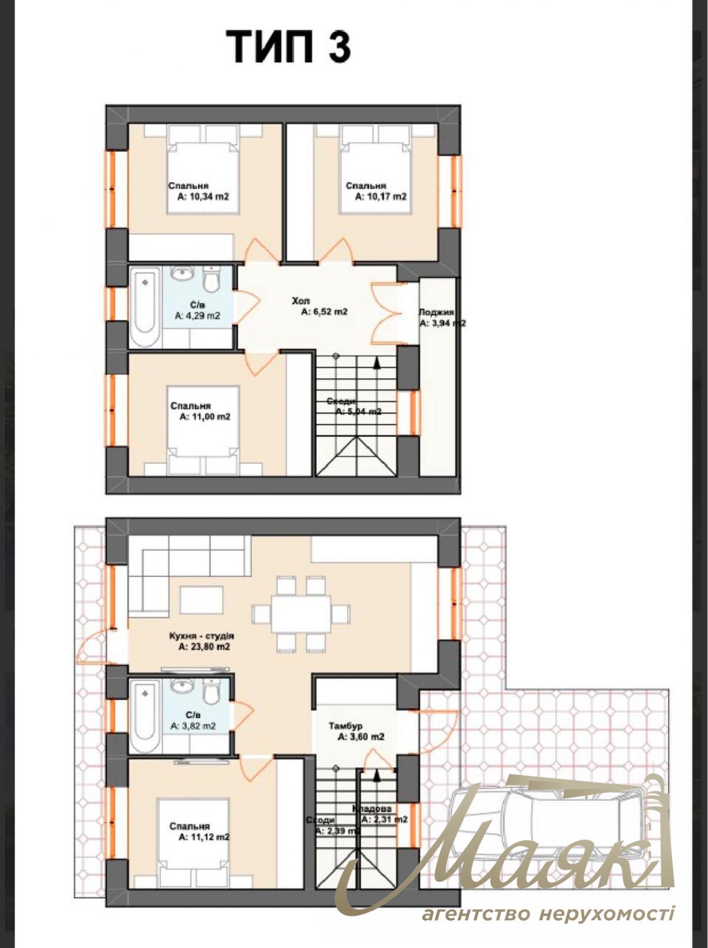 Продаж Таунхауса 98м2, Ірпінь, вул. Тищенко. Тищенко
