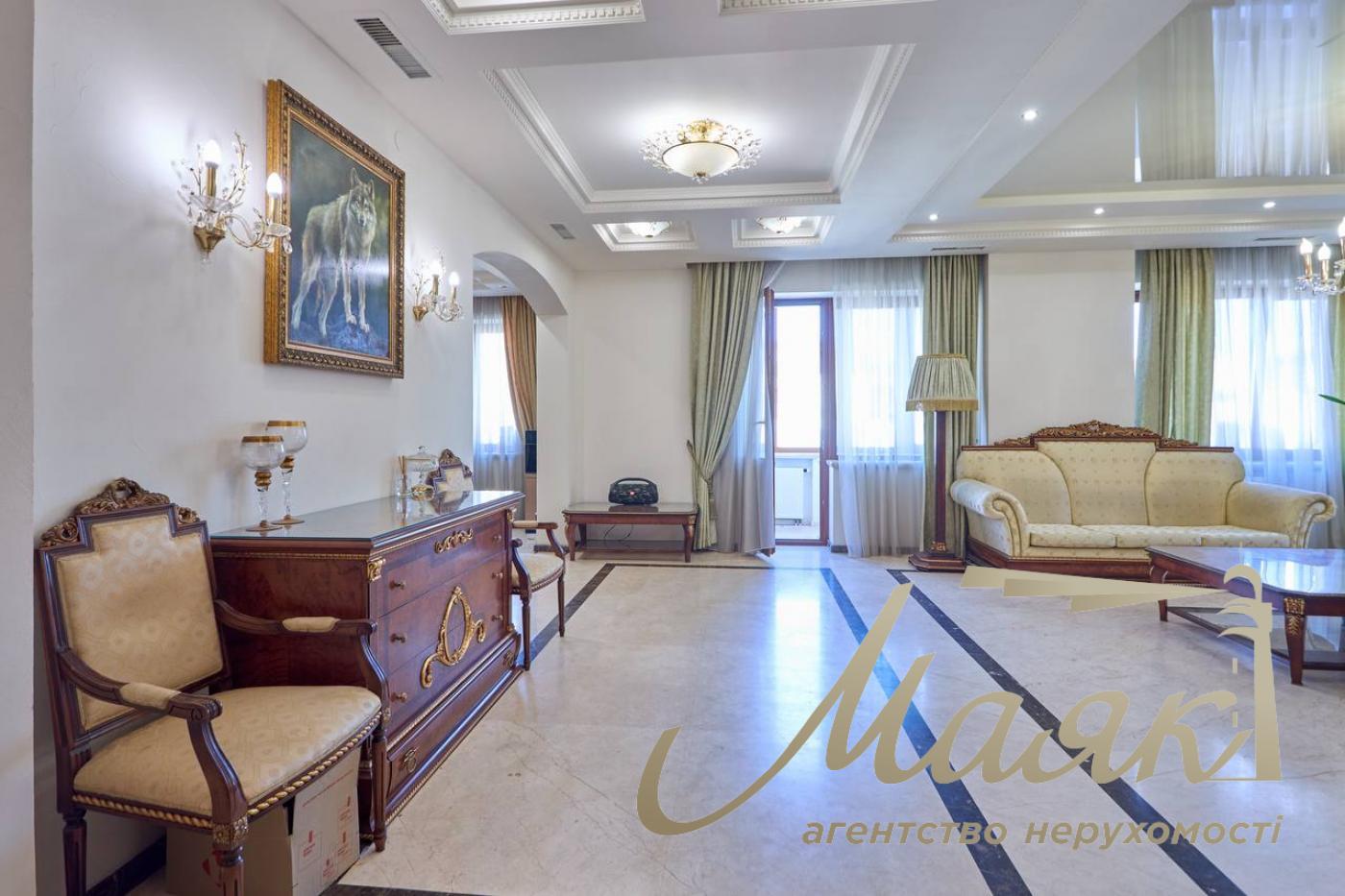 Оренда 4 кімнатної квартири, 163 м, Жилянська 30а, Голосіївський район