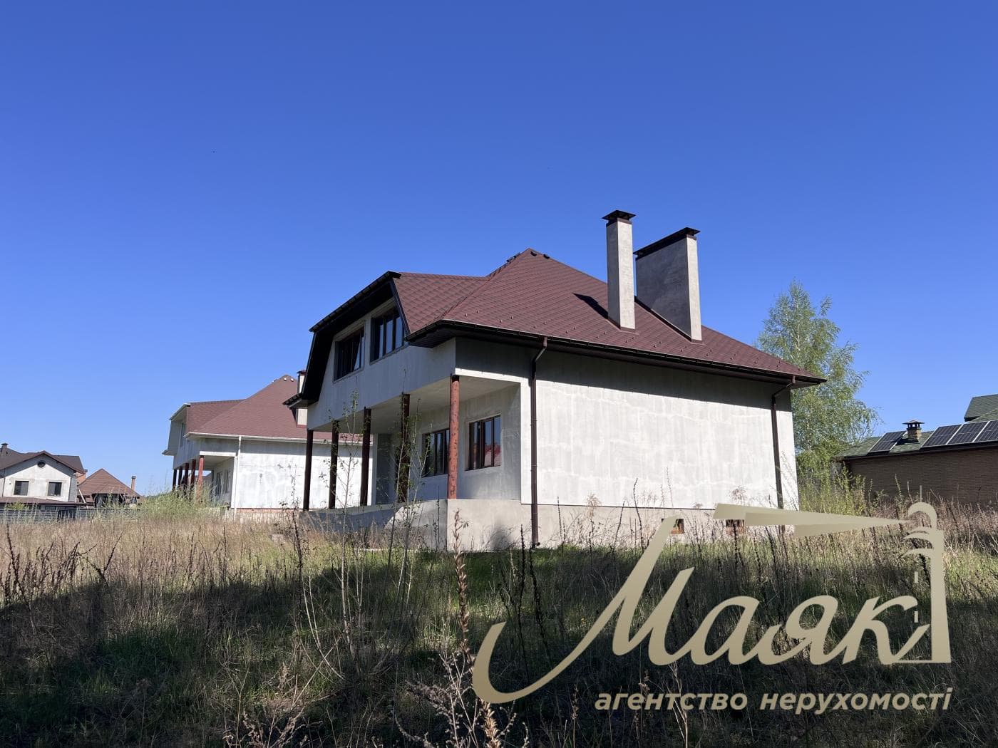 Capital brick house for sale 270m2 near Kiev, Novoobukhivske direction