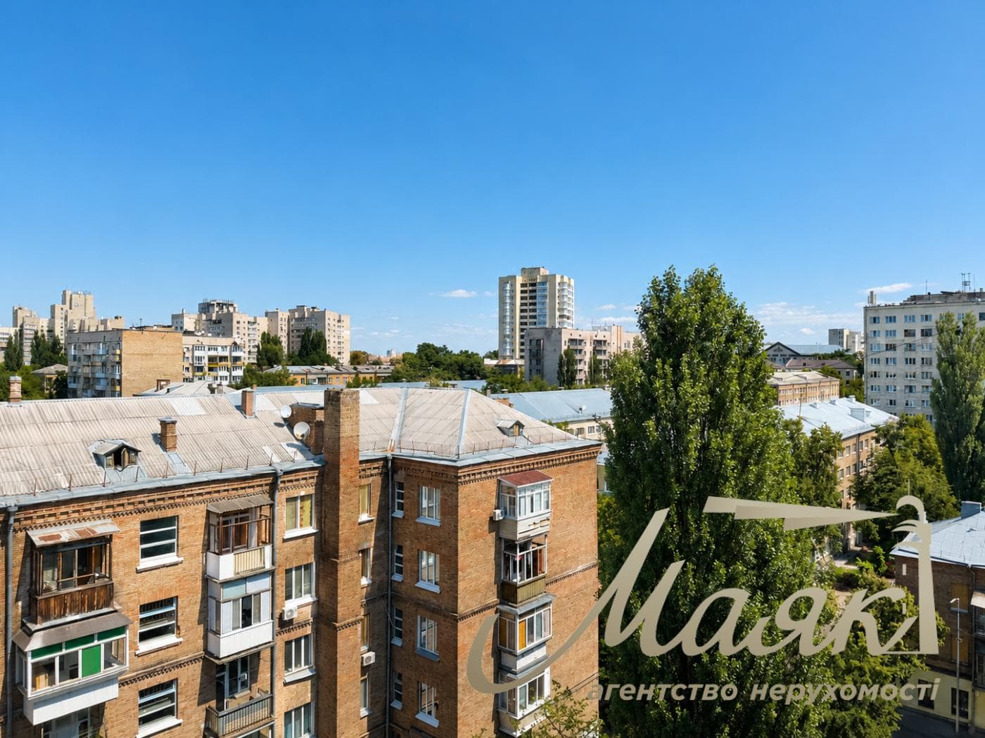 Продаж 2-кімнатної квартири з гарним видом площею 38 м² на провулку Ковальському, 12, район Шулявка, Солом'янський район, Київ