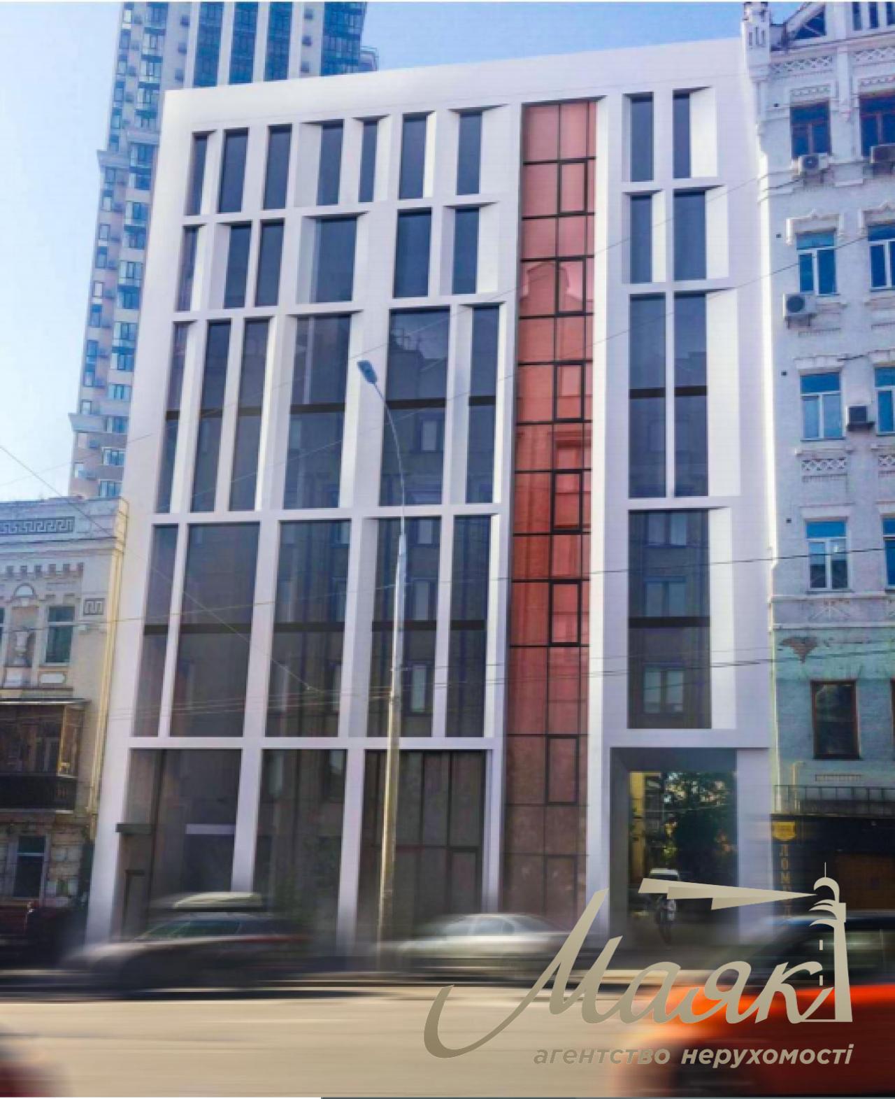 Floor in a modern business center of the capital