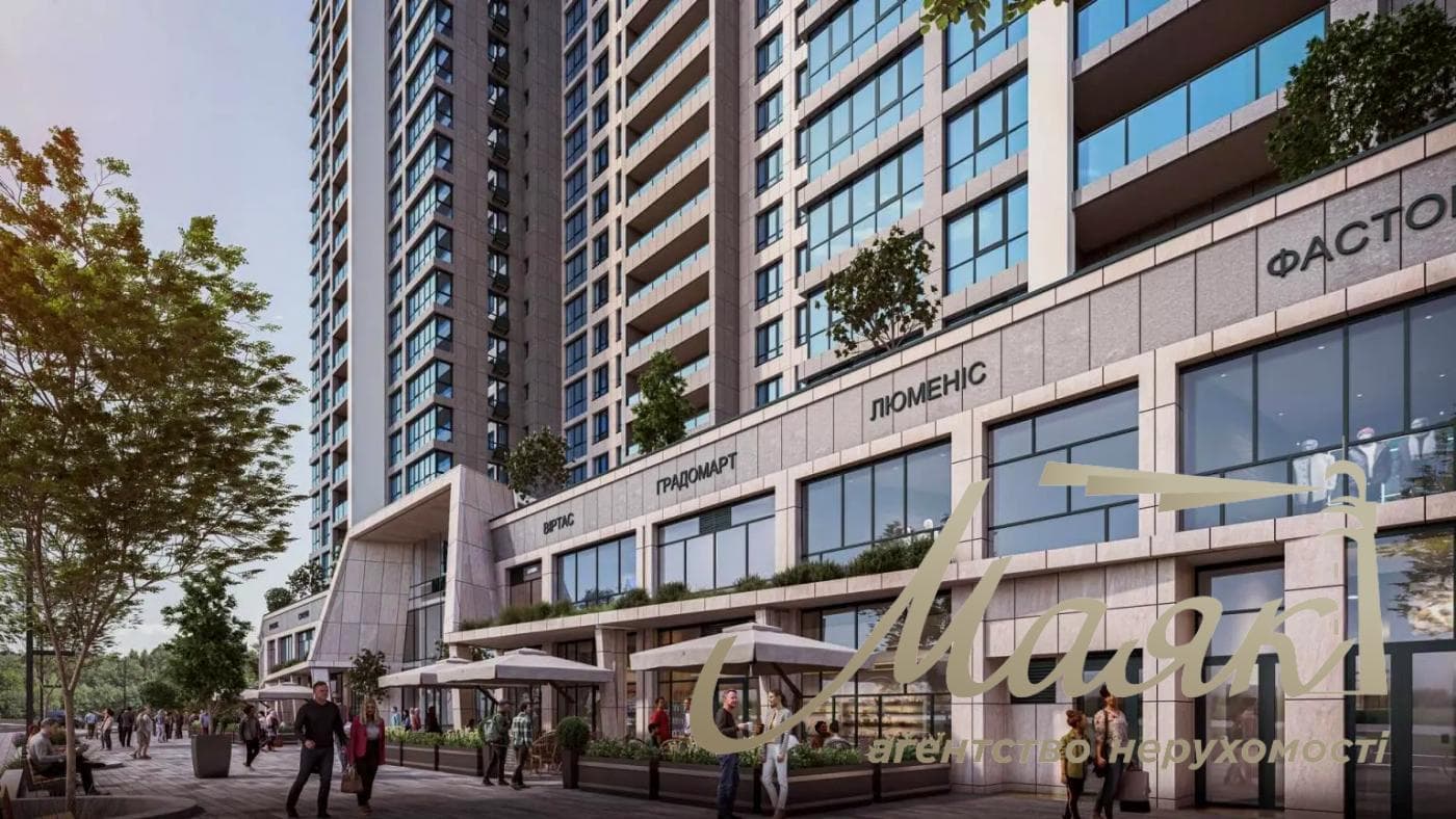 Продаж комерційного приміщення площею 180,27 м² у ЖК «Maxima Residence» у центрі Києва