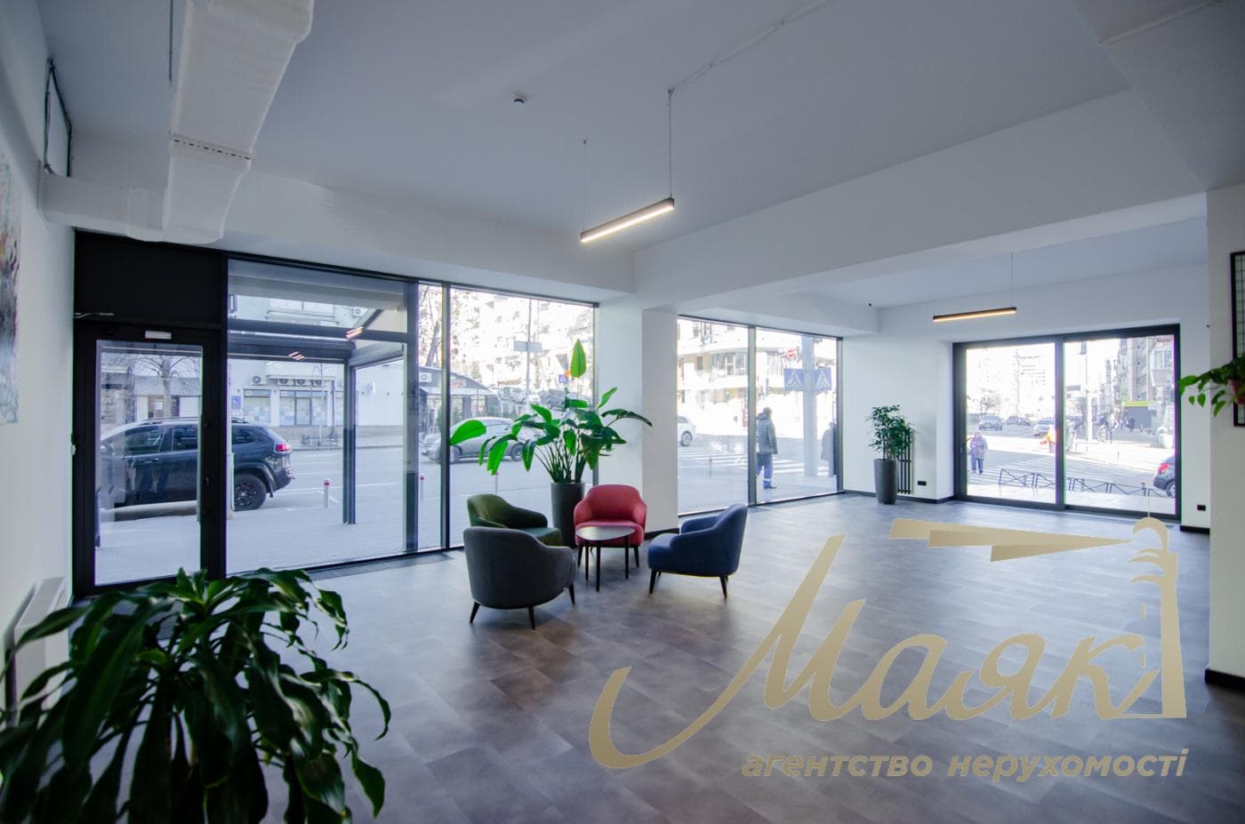 Commercial space for rent (643 m²) in the Infinity Business Center, Saksaganskogo Street, Downtown, Kyiv