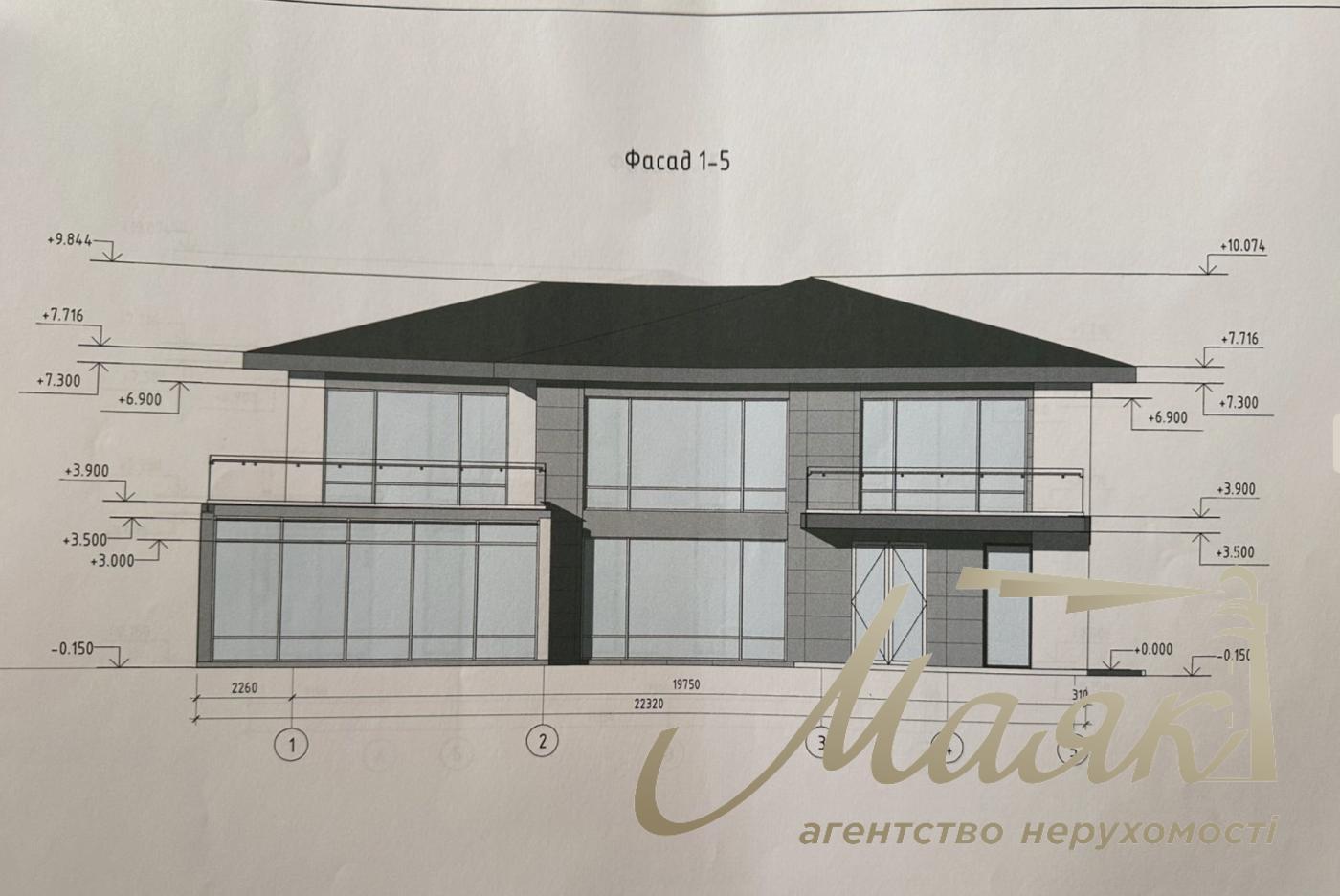 Продажа дома в КГ «Ясный Хутор» — 467 м² с. Ходосовка, терраса, балконы, панорамный вид