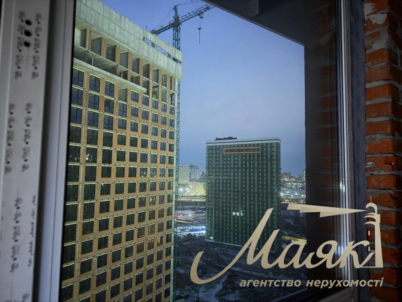 Продаж 2-кімнатної квартири з видом на Дніпро в ЖК GREAT, Осокорки, Київ.