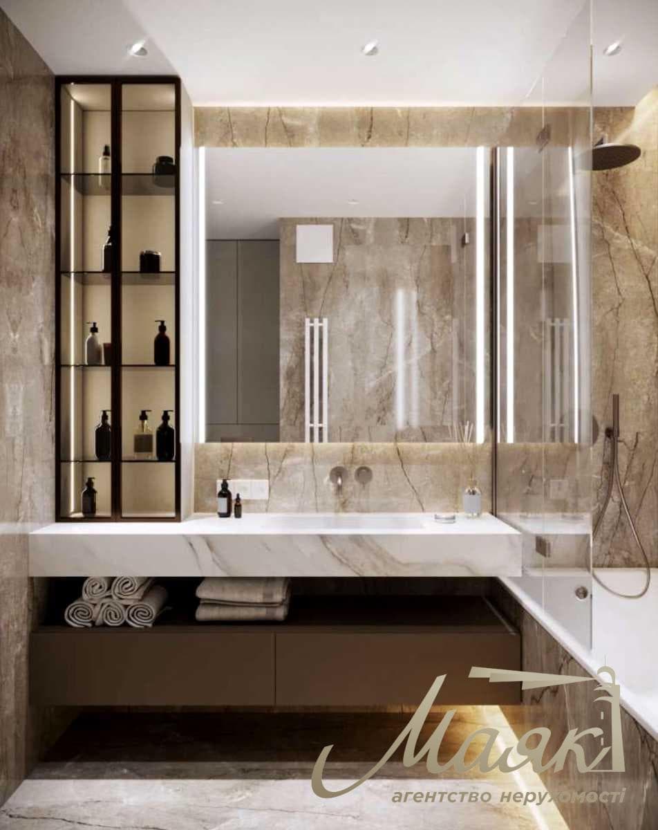 2-bedroom apartment for rent in the White Lines residential complex, 50 m², 76 Holosiivskyi Avenue