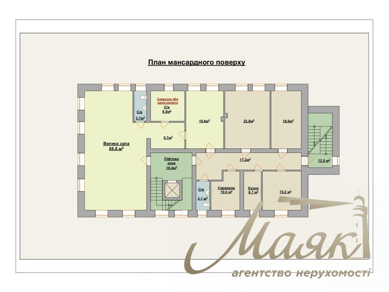 Rent of OSZ with repairs on Lukyanovka 1005 m2 Otto Schmidt