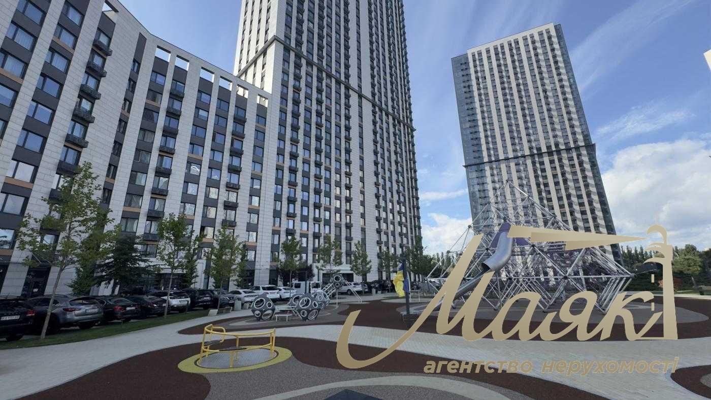 Продаж видової 2-кімнатної квартири 59 м2 у ЖК Метрополіс, Теремки