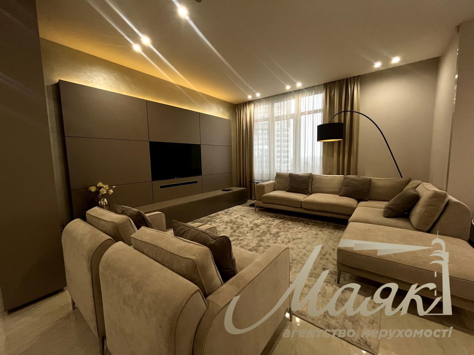 Оренда 4-кімнатної квартир 190 м² ЖК Новопечерські Липки, вул. Драгомирова, 20, Печерський район.