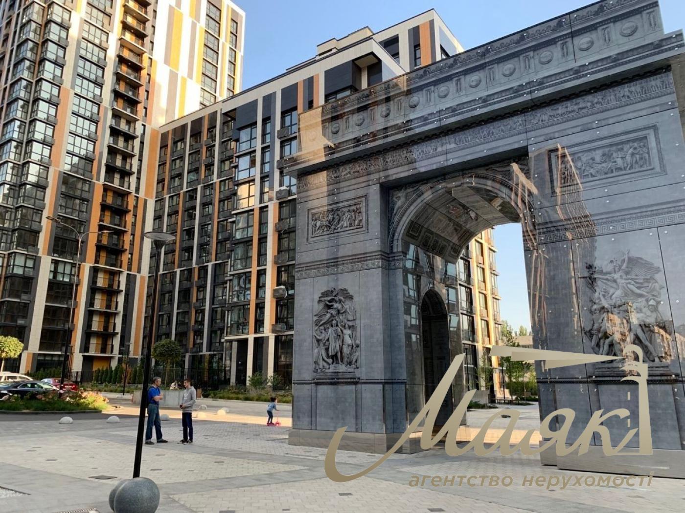 Аренда 1-комнатной квартиры 50м2в ЖК Французкий квартал 2, Предславинская ул., 42