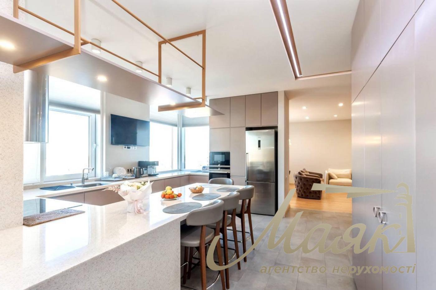 Продажа пентхауса 195 м² ЖК «Сонячна брама», Голосеевский район, ул. Юлии Здановской (Ломоносова), 71Г