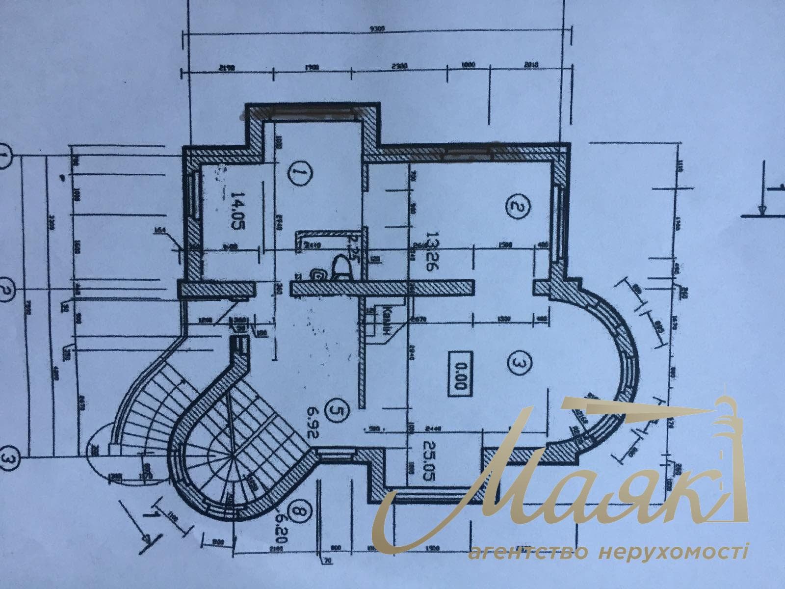 Продаж будинку площею 217 м² у Києві, мікрорайон Бортничі, станція метро «Бориспільська».