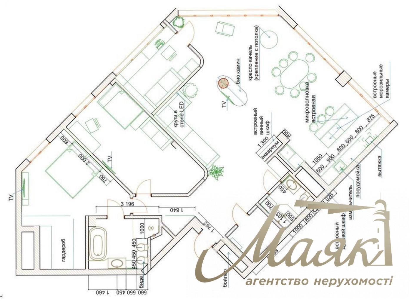Sale of 4-room apartment, residential complex Solnechnaya Brama, Goloseevsky district!