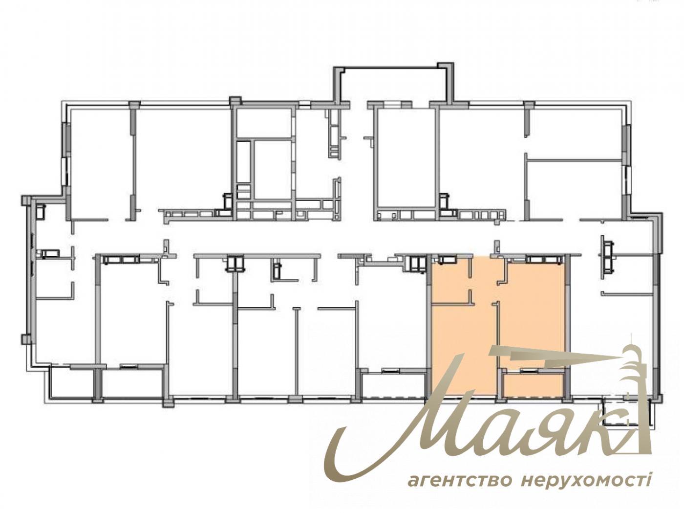 Продажа 1к. квартиры 50м2 в ЖК Maxima Residence, Максима Резиденс, ул. Коновальца, Печерск