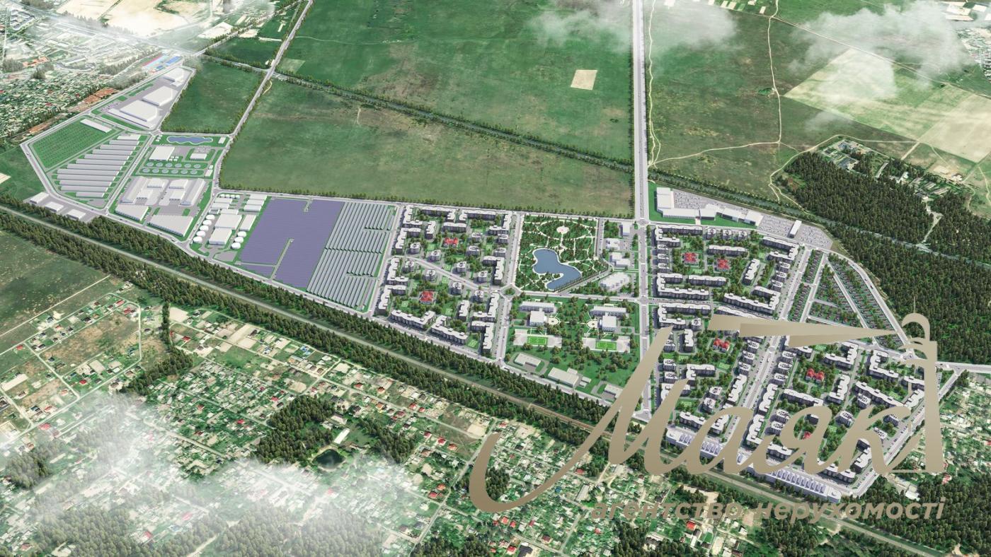 Sale of agricultural land 160 hectares. Industrial park