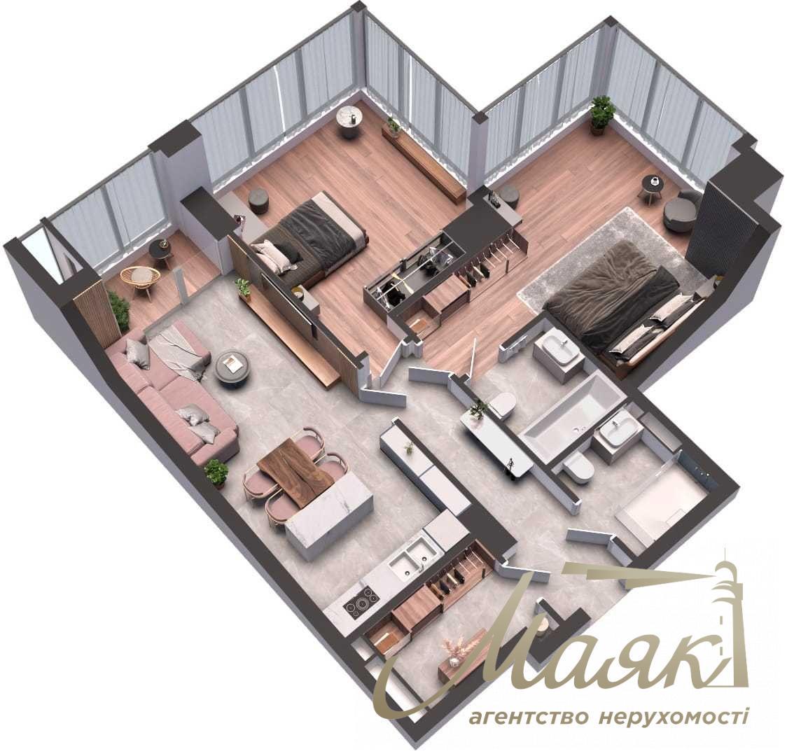 For sale 2 bedroom apartment, 85m2, Residential Complex A136 Highlight Tower