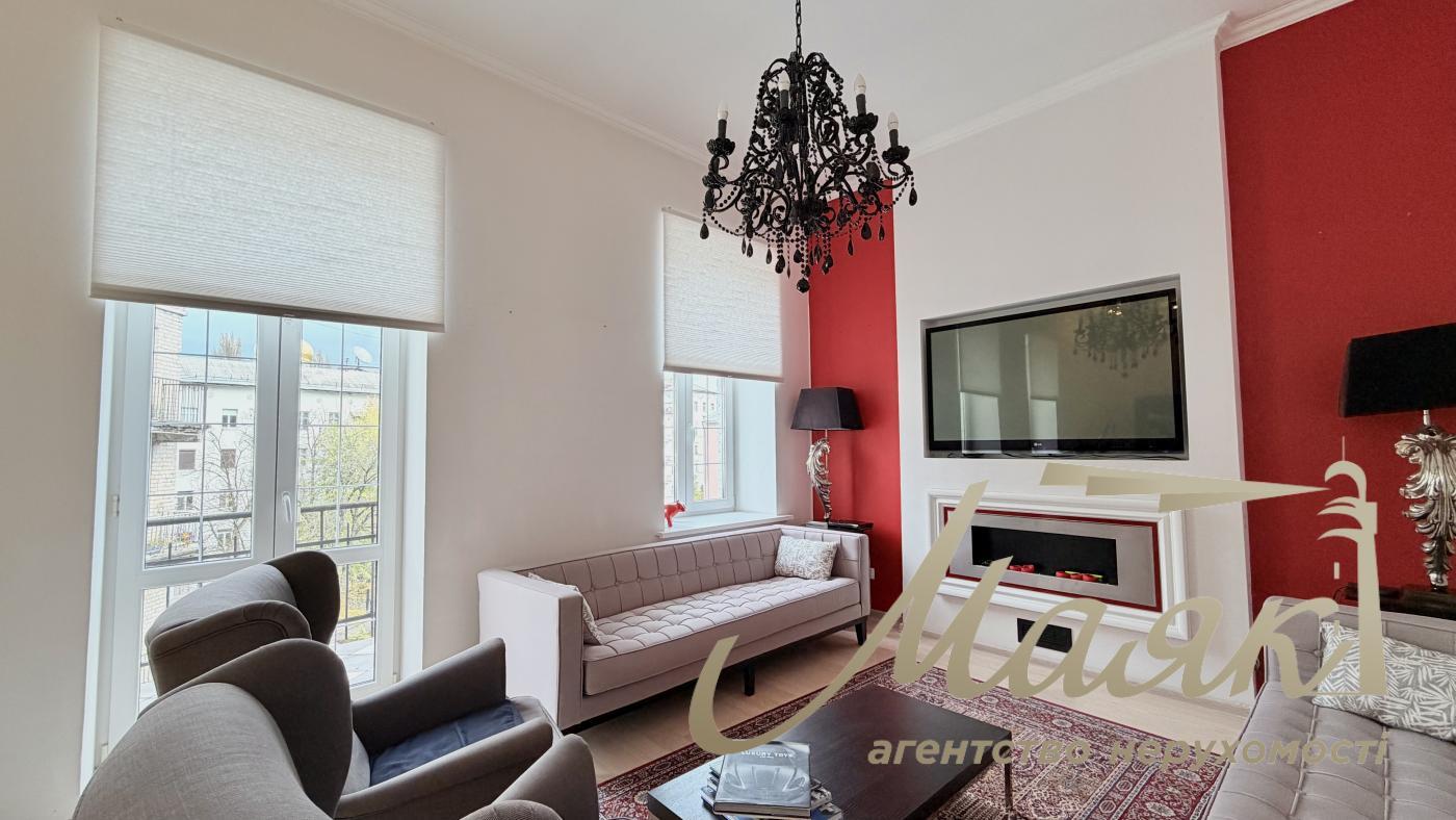 Оренда 4х-кімнатної квартири 200 м² у самому серці Києва - вул. Рейтарська, 5, Шевченківський район.