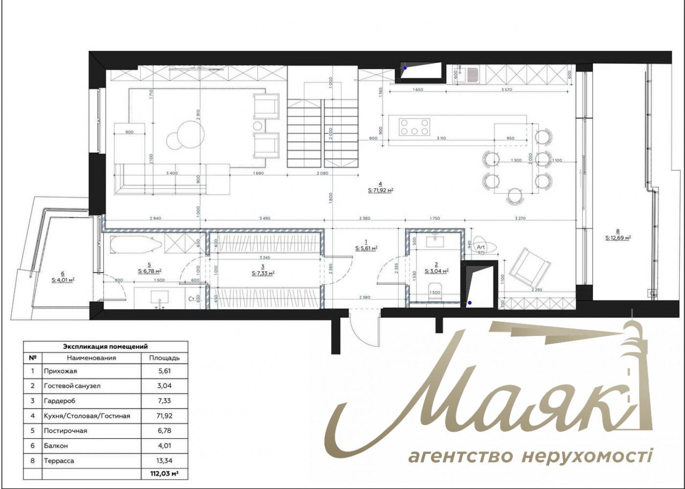 Продаж пентхауса в ЖК Бульвар Фонтанів, ул. Саперне поле, Печерськ, Київ