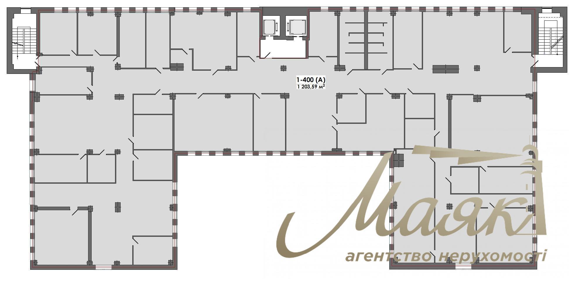 Office for rent in BC Satelit, Svyatoshyn, 1324 m2