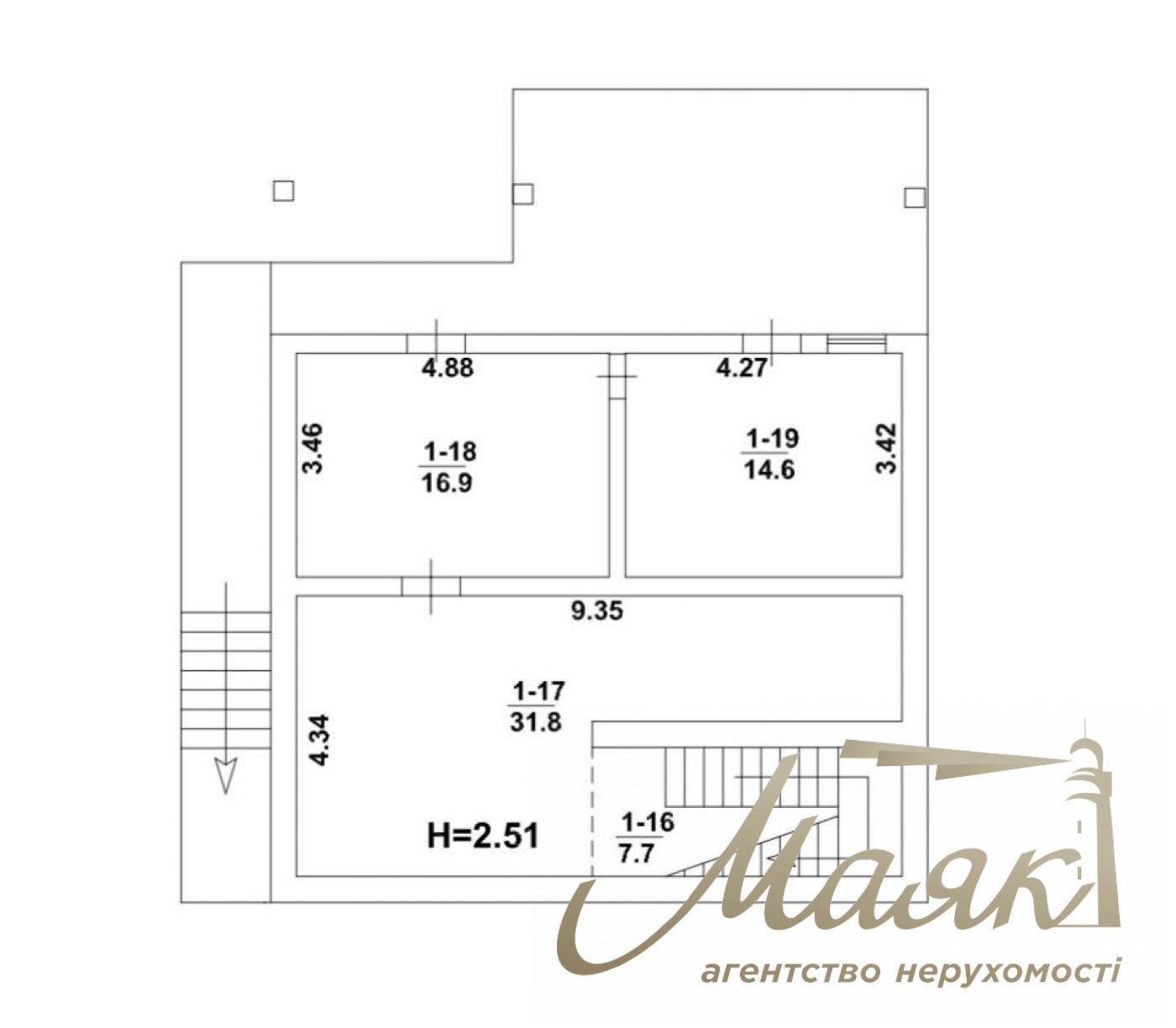 Продаж будинку з бомбосховищем у стилі Hi-Tech у Голосіївському районі
