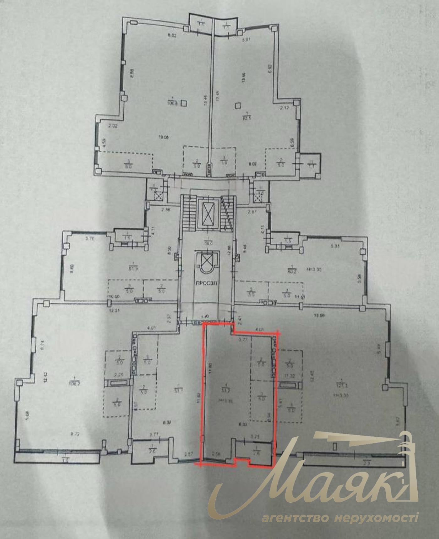 Продажа 2к квартиры 67м2 в клубном доме Hidden, ул. Садово-Ботаничная, Печерский район
