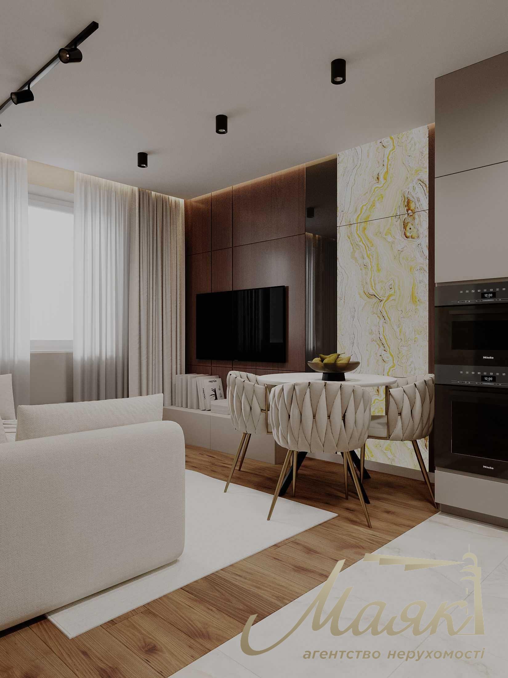 Rent 1k apartment, 40 m2, LCD Fine Town, Nivki