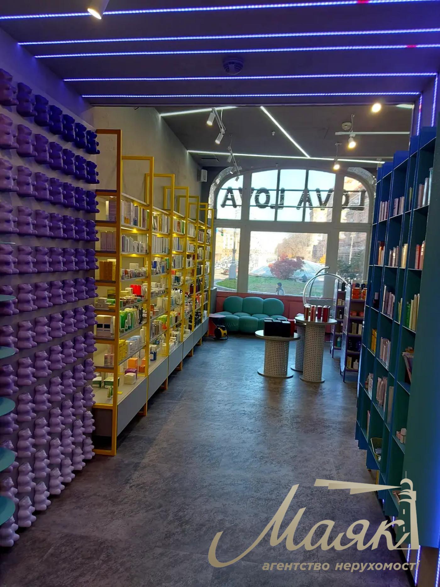 Оренда фасадного комерційного приміщення на Бессарасбкой площі, Центр.