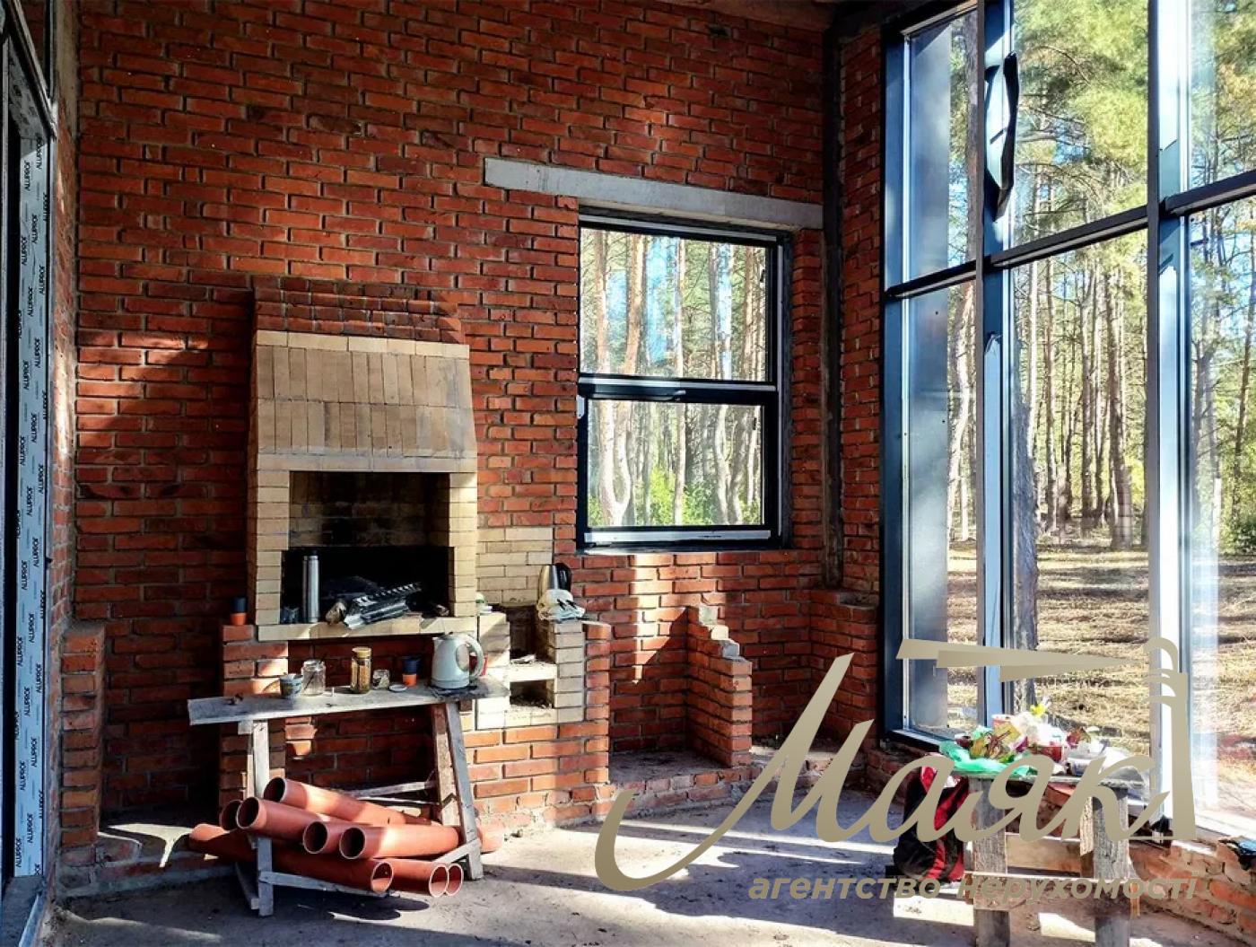 Продажа нового дома в лесу — стильный современный коттедж в селе Зазимье, Броварский район.