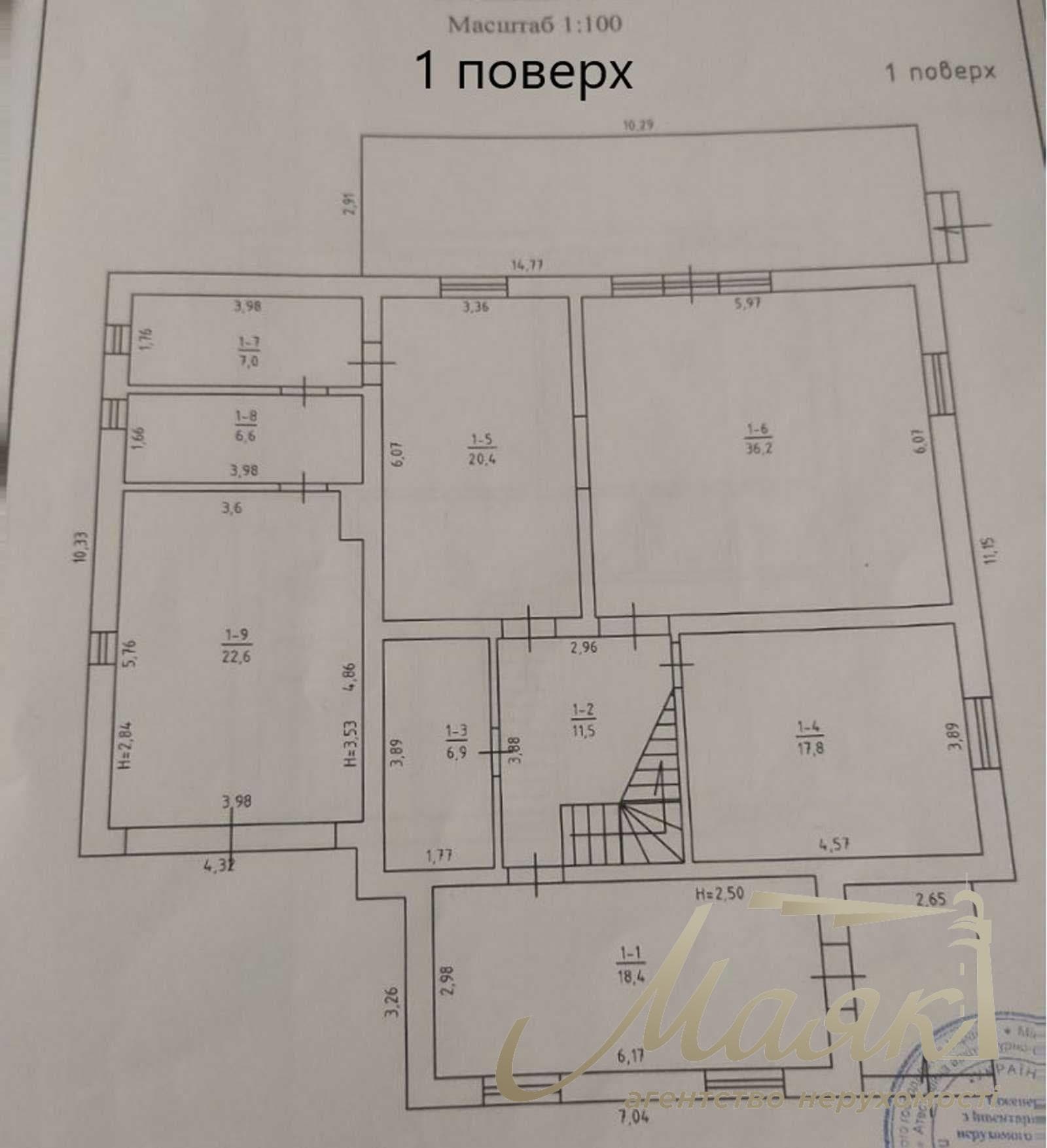 For sale 2-storey house 250m2 in Gatnoye village, cottage development, Kyiv-Svyatoshinsky district, Kyiv region.