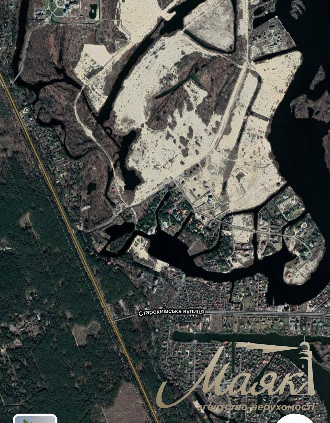 Sale of land beginning of the dam. Koncha-Zaspa. village Kozin