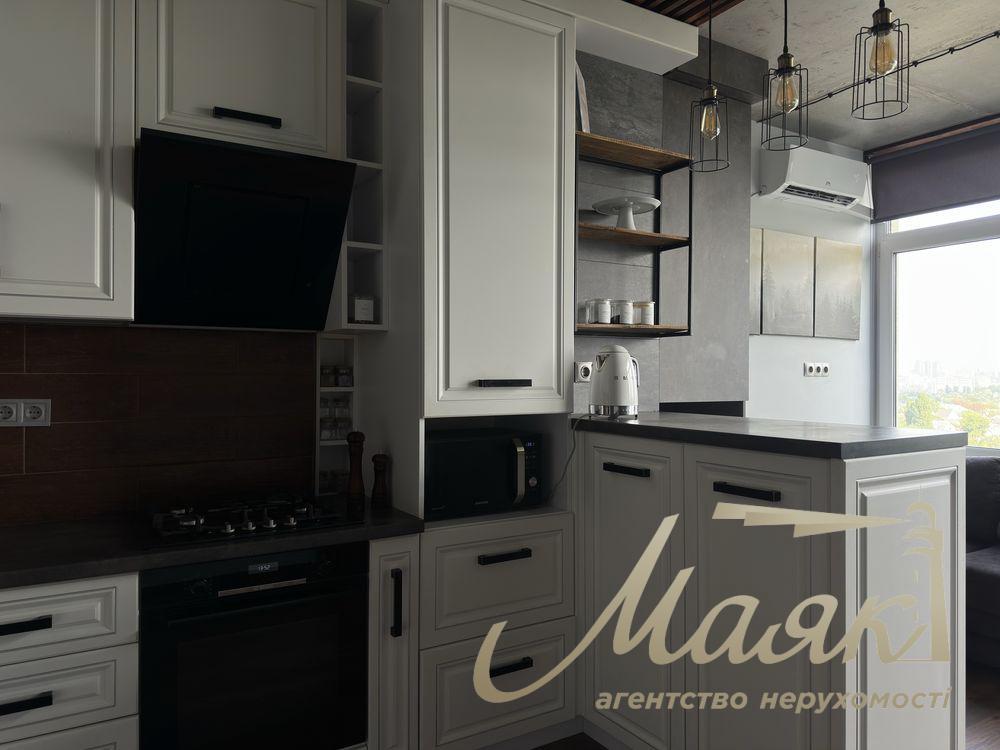 Продажа 1-комнатной квартиры — 46,9 м², ЖК «Паркленд», Голосеевский район Киева.