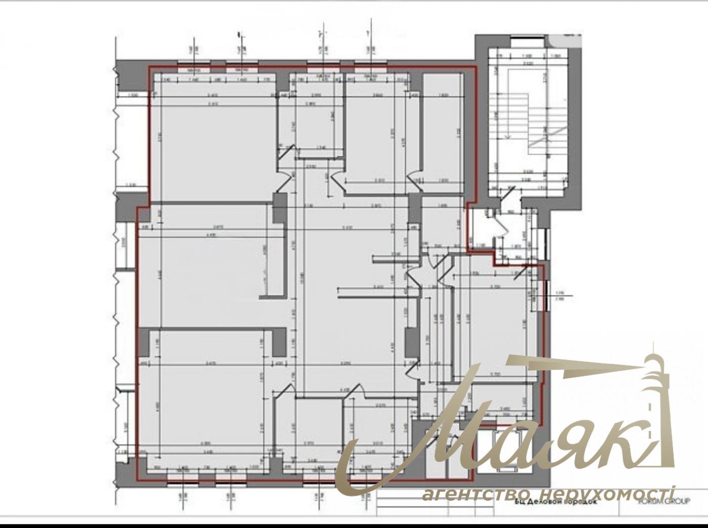Аренда офиса 296м2 в БЦ Business City на ул. Николая Пимоненко 13