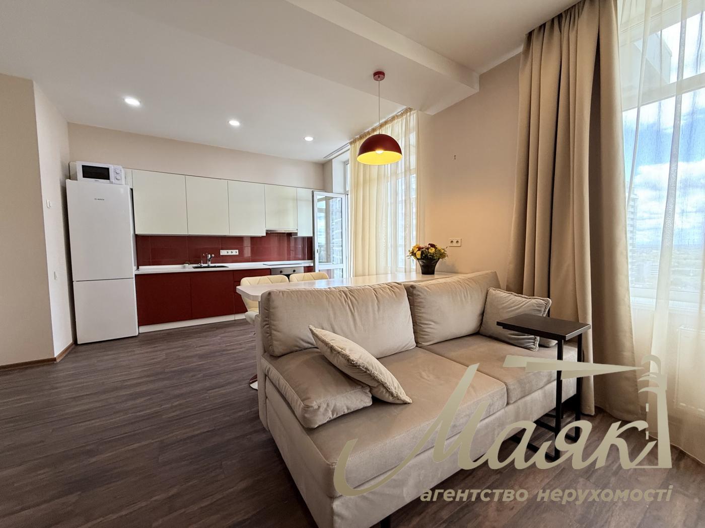 Rent 1-bedroom apartment 55 m² in LCD "Novopecherskie Lipki" str. Dragomirova, 20, 11th floor, Pechersk district, Kiev.