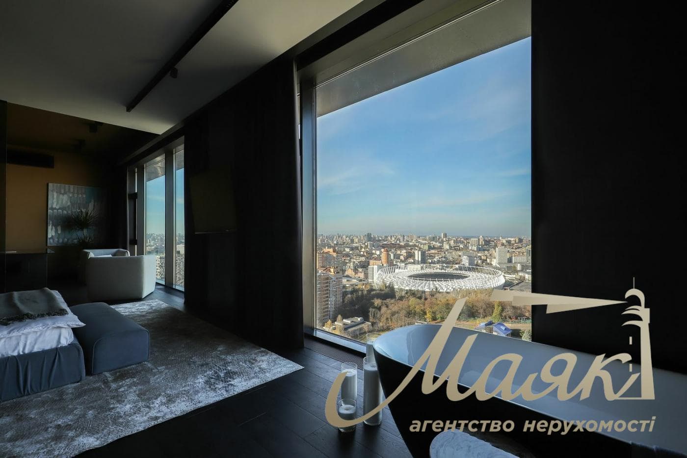 Penthouse for rent in AlterEgo Residential Complex, Laboratorny Lane