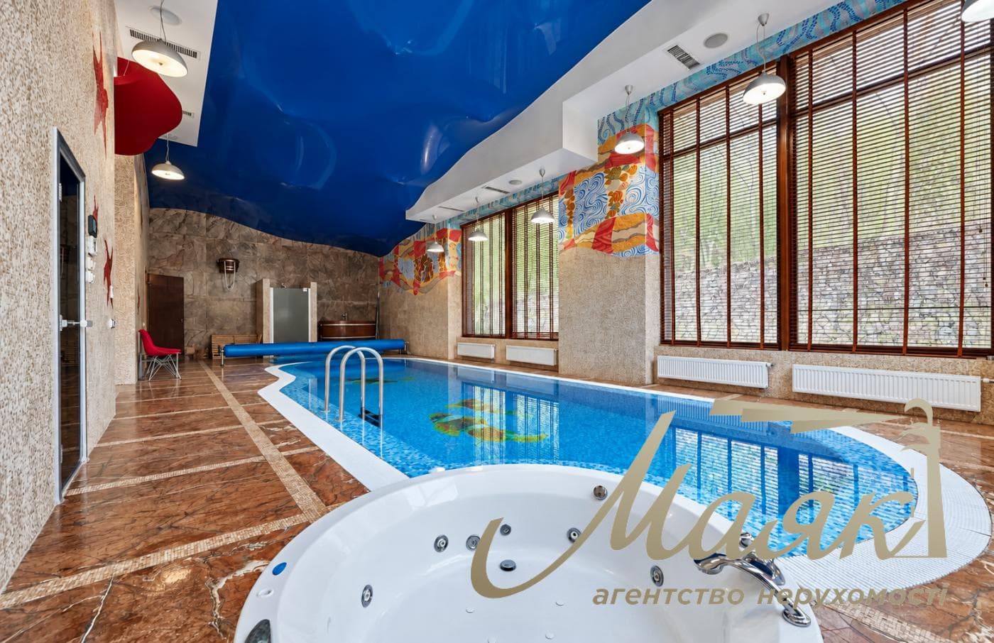 Luxury House for Rent (1,252 m²) in Staryi Bezradychi | 6.49 hectares | Spa | Pool | Gated Community | Solnechnaya St., Kyiv Oblast, Obukhiv District